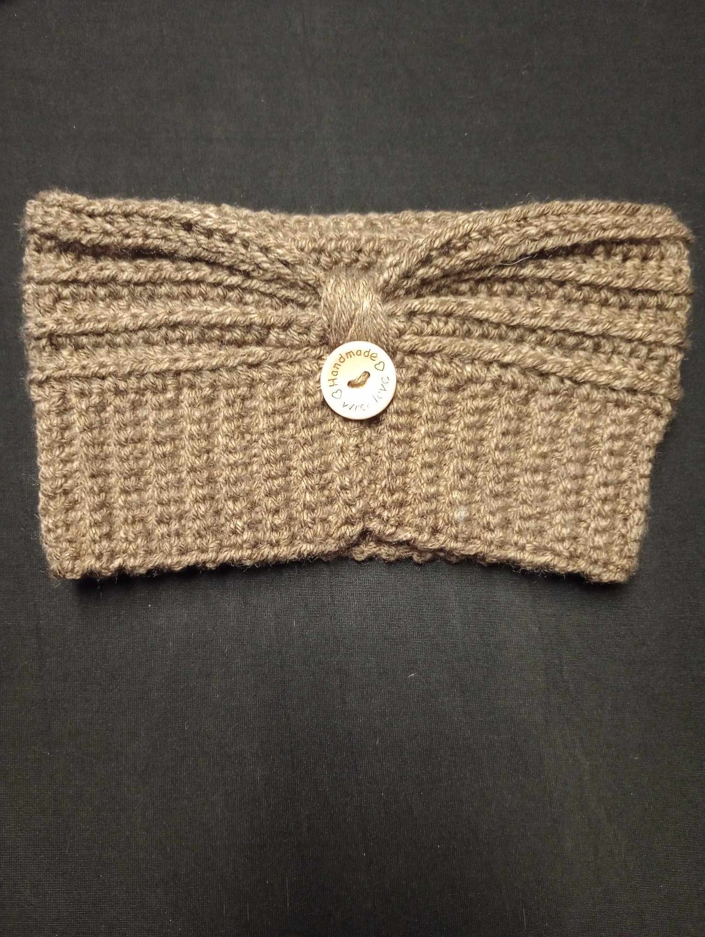Crocheted Headband/ Ponytail Hat
