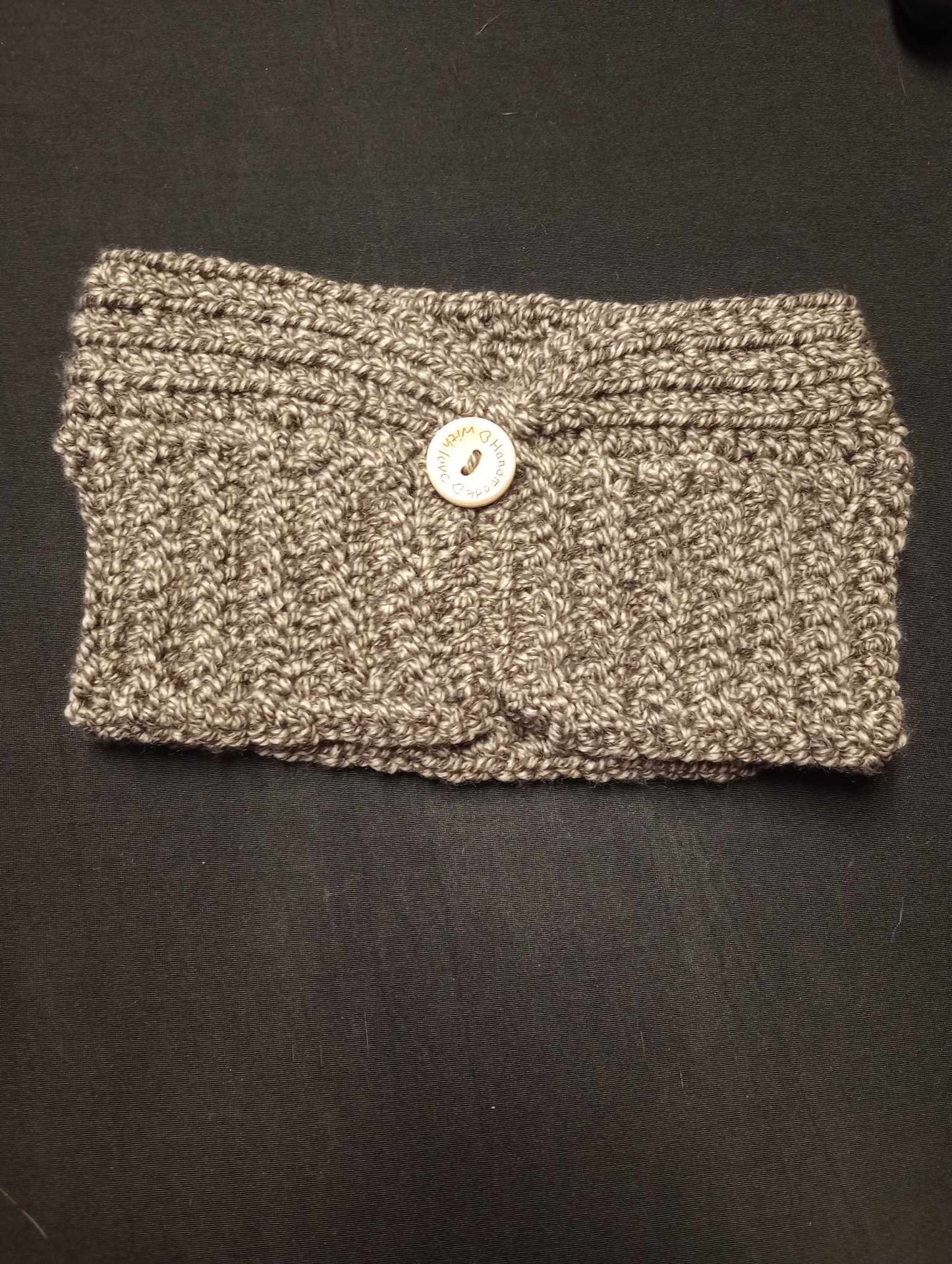 Crocheted Headband/ Ponytail Hat