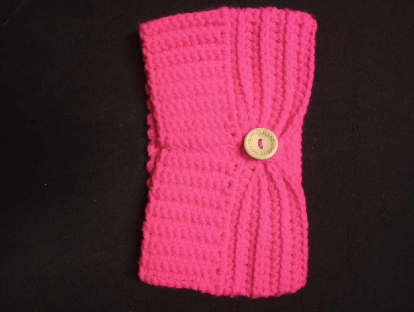 Crocheted Headband/ Ponytail Hat